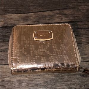 Michael Kors Wallet Rose Gold